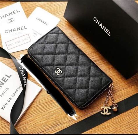 chanel long wallet review|chanel small zipper wallet.